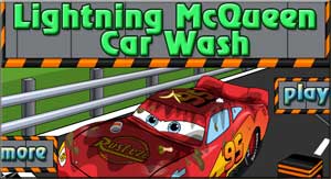 Jogos Lightning McQueen Car Wash