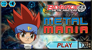 Jogo do Beyblade Metal Fusion