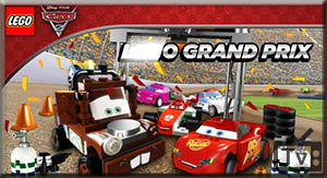 Jogos do Lego - Filme Carros Disney Pixar