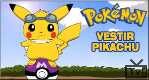 Jogo Pokemon Pikachu Dress Up