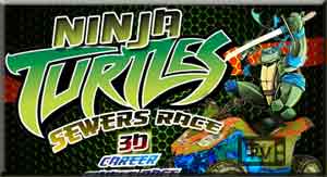 Jogo Tartarugas Ninja 3D