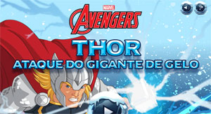 Jogo Thor Ataque do Gigante de Gelo